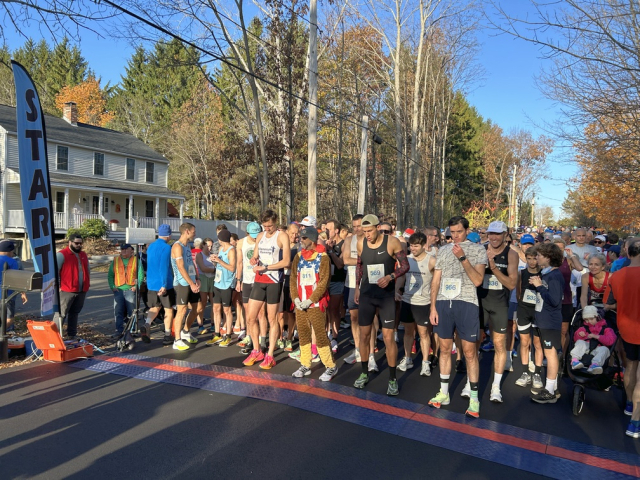 Runners at the start