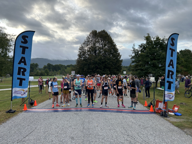 Runners at the start