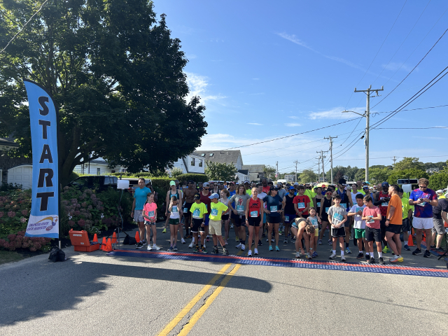 Runners at the start