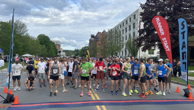 Runners at the start