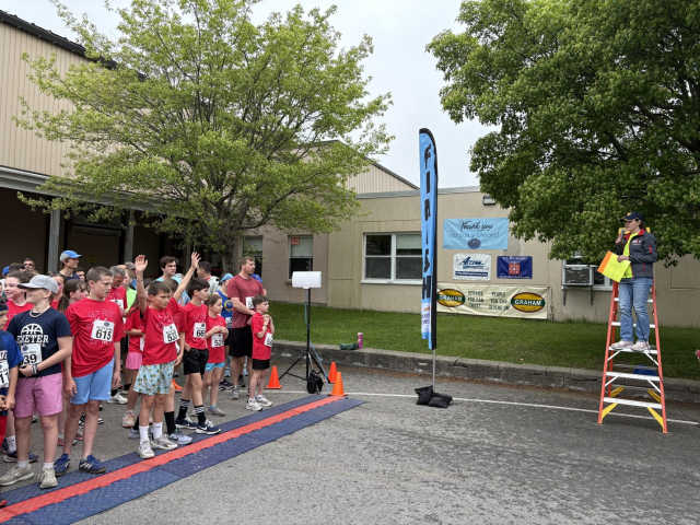Runners at the start