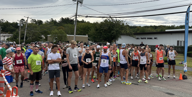 Runners at the start