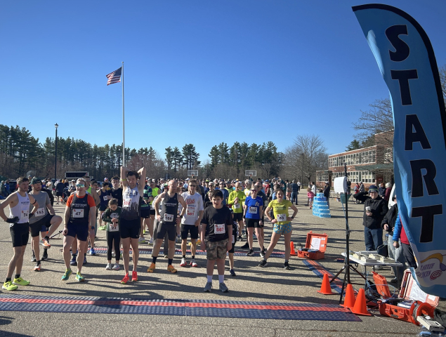 Runners at the start