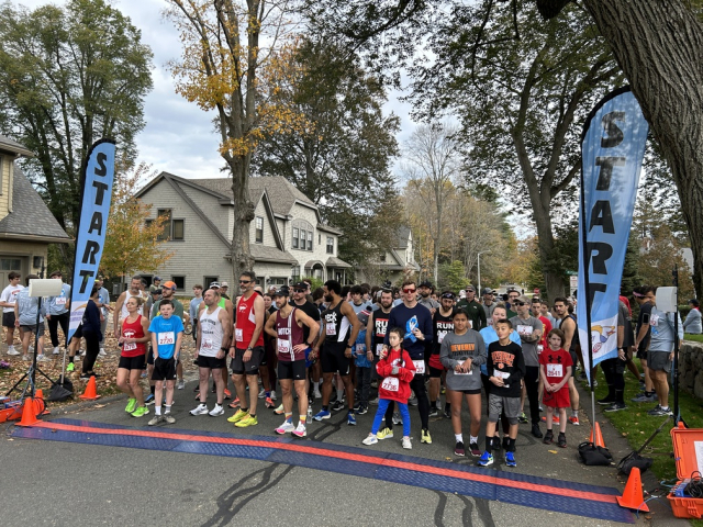 Runners at the start