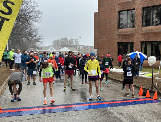 Runners at the start