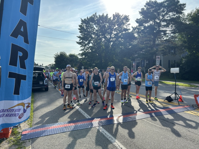 Runners at the start