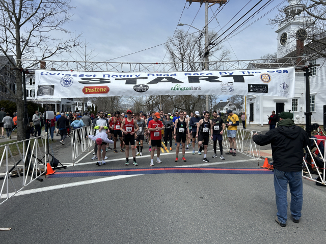 Runners at the start