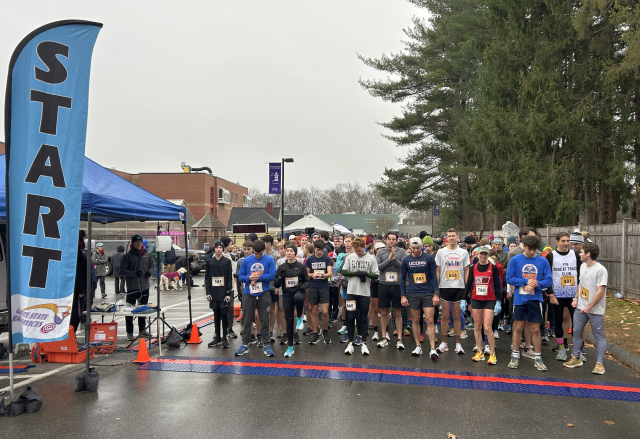 Runners at the start
