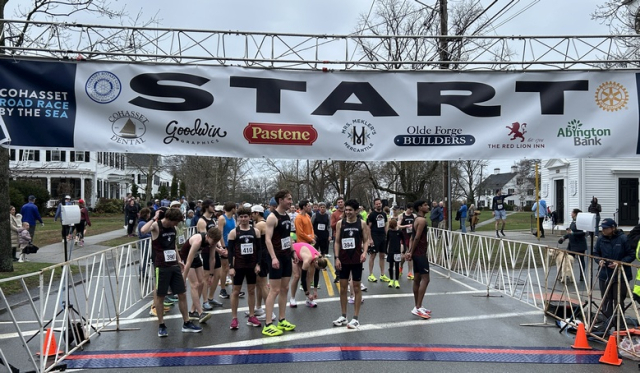 Runners at the start