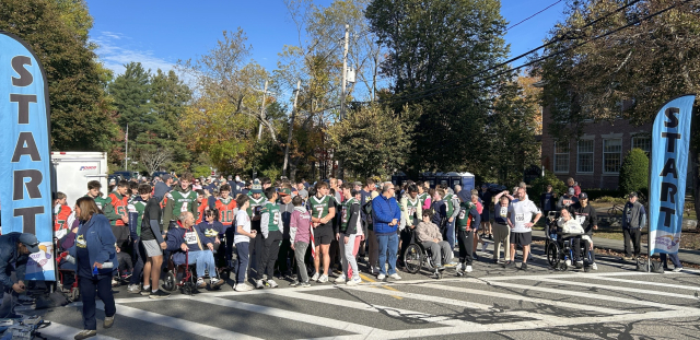 Runners at the start