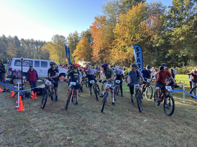 Riders at the start