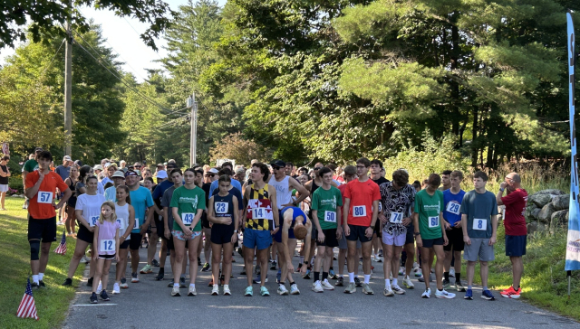 Runners at the start