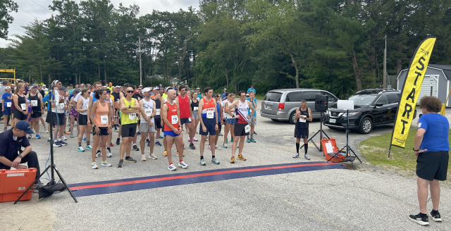 Runners at the start