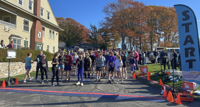 Runners at the start