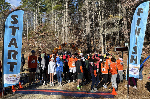 Runners at the start